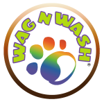Logo of Wag N Wash.
